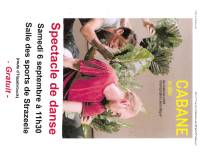 affiche danse
